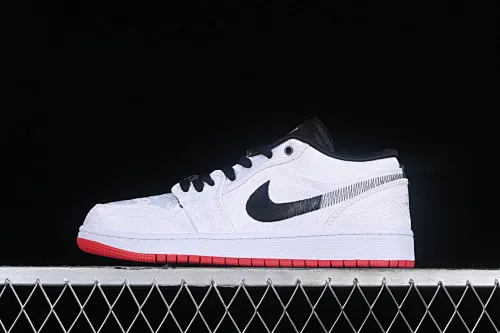 All categories Air Jordan Jordan series basketball shoes Air Jordan 1 Low Z version CLOT x Air Jordan 1 Low "Fearles" AJ1 Joe 1 white silk low-top cultural casual sneakers CU2804-100